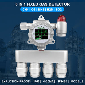 अपशिष्ट जल उपचार संयंत्र लैंडफिल के लिए 1 nh3 h2s सो2 ch4 o2 डिटेक्टर में गंध गैस निगरानी प्रणाली 5 - Product Image 1