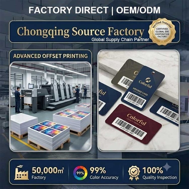 Custom PVC Barcode Member Card Manufacturer Wholesale Plastic Loyalty VIP Cards with Variable Data Printing for  Supermarket