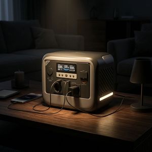 Générateur solaire intelligent 700W, station d'alimentation portable, onde sinusoïdale pure, charge rapide PD 100W, 6000 cycles, camping, urgence - Product Image 1