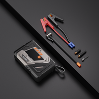 Battery Booster Pack Start 3000A 2300mAh Lithium Iron Phosphate 12V Discharge Portable 150PSI Tire Inflators Jump Starter Air