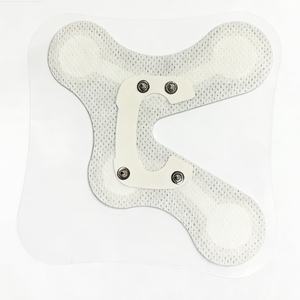 Patchs <span class=keywords><strong>ECG</strong></span> fiables de 50 mm désinfectés à l'ozone avec capture claire du signal cardiaque pour usage médical professionnel - Product Image 1