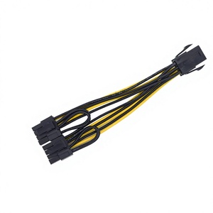 Molex 6 pinli PCI Express 2 x PCIe 8 (6 + 2) pin Anakart Ekran Kartı PCI-e CPU VGA Splitter Hub Güç Kablosu - Product Image 1