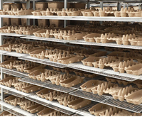 Plateau jetable en pulpe pour boissons à emporter, à double paroi, étanche, biodégradable, compostable et écologique, à 4 compartiments