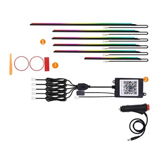 Premium RGB Interior Ambient <b>Light</b> Flexible LED Strip Lighting for Cars and Trucks - Product Image 1