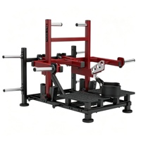 Machine à Squat à Charge Libre Professionnelle pour Entraînement des Membres Inférieurs, Fessiers et Jambes – Équipement de Fitness Réglable avec Ceinture de Poids