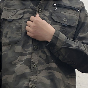 Work Suit Men's Autumn and Winter Work Clothes <strong>Workshop</strong> Labor protection Clothing Welding Factory Clothes