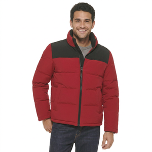 OEM Custom Design Puffer <b>Jacket</b> Best Selling Latest Design <b>Long</b> Sleeve Puffer <b>Jacket</b> <b>Men's</b> Clothing Fashion Puffer <b>Jacket</b> - Product Image 1
