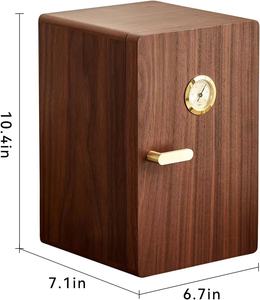 批发定制豪华木质环保长方形珠宝收纳盒定制徽标天使主题耳环项链展示架 - Product Image 2