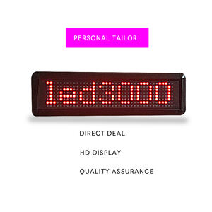 [Personnalisation] Enseigne mobile LED monochrome d'intérieur Led texte Mini tableau d'affichage mobile LED d'intérieur Panneau roulant - Product Image 6