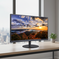 Écran LCD d'ordinateur de bureau FHD 21,5/22/24 pouces, écran LED 75 Hz, moniteur d'ordinateur pour le jeu