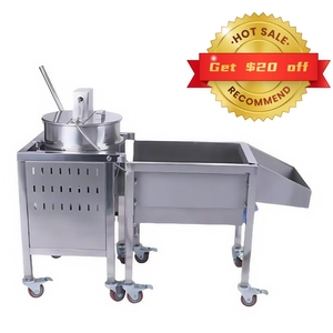 Máy làm bỏng ngô caramel bằng thép không gỉ thương mại mới để bán, máy làm bỏng ngô công nghiệp - Product Image 4