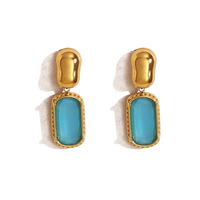4 pièces INS nouveau à la mode 18K or Joker anneau ouvert clavicule chaîne Bracelet femmes mode acier inoxydable en gros costume