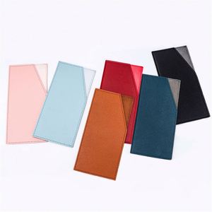 Minimalist Cash Organizer with Card Pocket for Travel PU Leather Money Clip <b>Wallet</b> Cash & Card <b>Holder</b> - Product Image 2