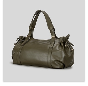 Borsa Tote in Pelle Morbida Vintage Lavata su Misura per <span class=keywords><strong>Donna</strong></span>, <span class=keywords><strong>Grande</strong></span> Capacità con Multi-Tasche, Borsa a Tracolla e Messenger - Product Image 1
