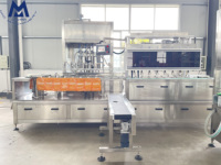 Automatische afvulmachine voor meerdere koppen, voor het verpakken van vloeibare zakjes, fruit sap vullen, zakjes sap machine