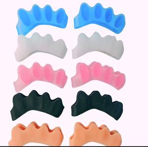 Separador de Dedos de Silicona de Cinco Puntas para Corrección de Dedos, Hallux Valgus y Corrección de Huesos del Pie - Product Image 1