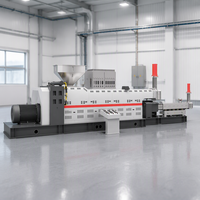 Machine de fabrication de granulés plastiques sur mesure, directement de l'usine, 200-1200 kg, à vis simple, durable pour le recyclage plastique