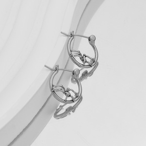 Pendientes de Moda con Diseño de <span class=keywords><strong>Araña</strong></span> para <span class=keywords><strong>Hombre</strong></span> y Mujer, Alta Calidad, Estilo Punk, Acero Inoxidable 316, <span class=keywords><strong>No</strong></span> se Desvanecen, 6442 - Product Image 3