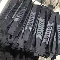 RIXING Stock prêt à l'emploi Poignées de bagages en PVC de style classique avec sangle Poignées de valise de sac à dos en plastique directement de l'usine