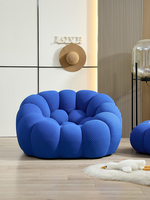 Ensemble de canapés modulaires contemporains et minimalistes en velours avec éponge haute densité pour salon d'appartement