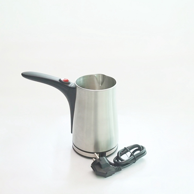 Customized Logo RONDA Mini Stainless Steel Thermal Coffee Maker Food Grade Electric 450ml Capacity Class Energy Efficiency CE
