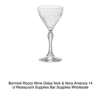 Verre Nick & Nora America'20 14 cl H 15,9 cm Ø 7,6 cm Bormioli Rocco