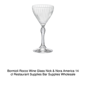 Vaso Nick & Nora America'20 de 14 cl, altura 15.9 cm, diámetro 7.6 cm, Bormioli Rocco - Product Image 2