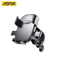 Support de vélo léger ASPOR A705 et support de téléphone portable pour vélo électrique, support de téléphone universel en plastique flexible
