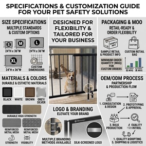 Filet de sécurité personnalisé pour balcon, barrière en maille pour animaux de compagnie, clôture robuste pour la <span class=keywords><strong>protection</strong></span> des chiens, fabrication OEM ODM, vente en gros, approvisionnement en vrac - Product Image 6