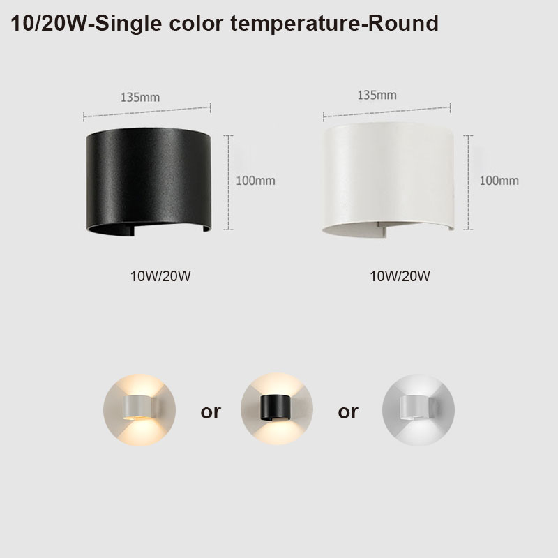 10W-Rond-3000K/4000K/6500K