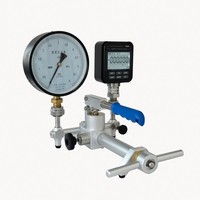 Handheld Electronic Pneumatic Pressure Gauge Comparison Pump Portable Pressure Calibrator High Accuracy 1Year Warranty