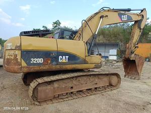 Japan made original painted used caterpillar 320D crawler excavator CAT 320 CAT 3066 direct injection engine tracked excavator - Product Image 4