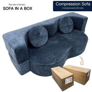 Divano Letto Modulare Pieghevole Multifunzione Integrato Nuovo di Piccole Dimensioni per Camera da Letto e Soggiorno con Spugna ad Alta Densità - Product Image 5