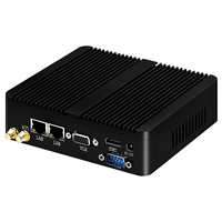 Mini PC XCY Dual Lan J1900 Quad Core 2 RS232 COM, Sistema Micro Barebone, Computadora Industrial Sin Ventilador