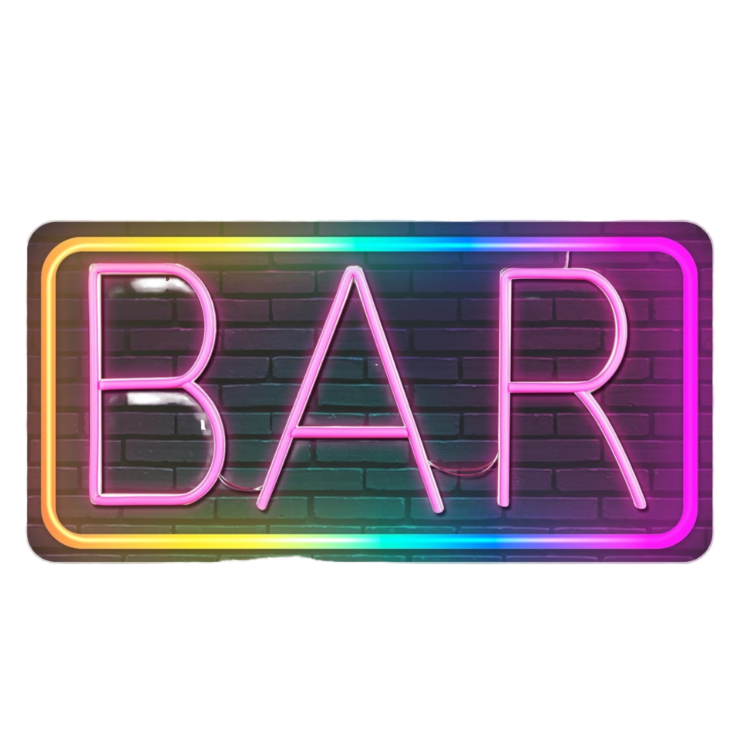 Hot Selling M Logo LED Neon Lights 5V USB Wall Decorations and Car Logo Signs Made of Durable Acrylic