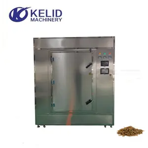 50 kg/h tipo Cabinet a microonde alimentazione insetti essiccatore cavalletta grillo attrezzatura disidratante