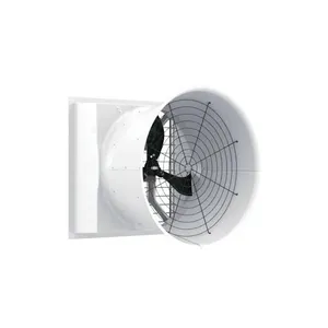 Fiber Glass Louver Cone Ventilation Poultry Farm Fan Fiber Glass Exhaust Fan For Greenhouse Poultry House