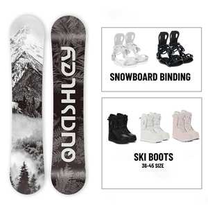 Almacén de RU, UE y EE. UU. En stock Tabla de esquí Snowboard Tallado Snowboards y esquís Deportes al aire libre de invierno para adultos y niños - Product Image 4