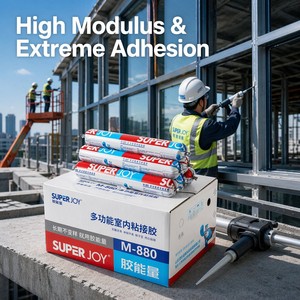 Votre Partenaire de Confiance : Mastic MS Haute Performance 100% Imperméable, Adhésif de Construction Hybride Polymère pour Projets Immobiliers - Product Image 1