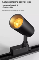Lampu Sorot LED Never Sunset Rail dengan Sudut Atas-Bawah yang Dapat Disesuaikan, Efek Halo Sunset untuk Studio Butik, Pencahayaan Latar Belakang Gaya Instagram