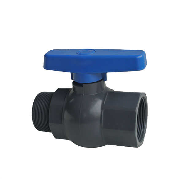 Wholesale plastic male to female thread ends PVC ball valve