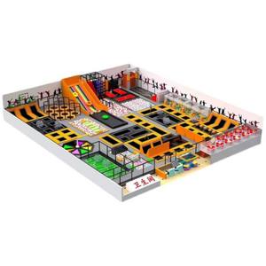 1688 recommande une aire de jeux intérieure populaire grands <span class=keywords><strong>parcs</strong></span> de trampolines européens américains pour adultes et enfants - Product Image 4