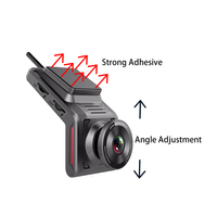 Caméra embarquée GPS double objectif avec écran de 2 pouces, Wifi, HD, boîte noire de voiture DVR 1080P, vision nocturne, caméra avant et arrière pour voiture