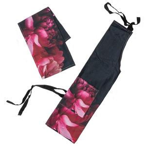 Tùy Chỉnh Thiết Kế In Nấu Ăn Nhà Bếp Tạp Dề Bông Đen - Product Image 2