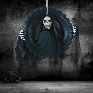 Esqueleto <span class=keywords><strong>de</strong></span> casa embrujada para decoración del hogar, accesorio <span class=keywords><strong>de</strong></span> animatrónico <span class=keywords><strong>de</strong></span> Halloween, novedad - Product Image 6