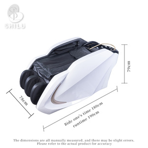 SHILU luxe moderne salon de coiffure lit de massage bassin en céramique Spa shampooing lit durable pour application de salon de coiffure - Product Image 3