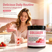 Kolagen Laut Alami Biotin Vitamin E C Bubuk Larut Instan Air Panas Dingin Tanpa Rasa Amis Kolagen Khusus