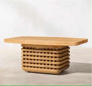 SUNWAY Nuovo arrivo di lusso in legno di Teak mobili <span class=keywords><strong>da</strong></span> esterno in legno di Teak tavolo <span class=keywords><strong>da</strong></span> pranzo per giardino - Product Image 2