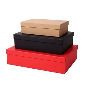 Aangepaste Deksel En Basisdoos Papier Vezelplaat Label Frame Document Brief Doos Geneste Geschenkdozen Met Deksels - Product Image 1