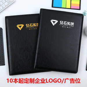Business Sales Multifunctional Manager Folder <b>A4</b> Leather <b>File</b> Document Writing Board With Calculator Sticky Notes - Product Image 5